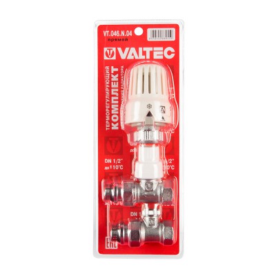 Комплект терморегулирующего оборудования VALTEC д/рад., прямой 1/2 (термост-ая головка, термостат-й клапан, запорный Комплект терморегулирующего оборудования VALTEC д/рад., прямой 1/2 (термост-ая головка, термостат-й клапан, запорный