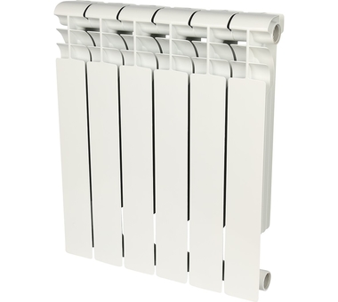 Биметаллический секционный радиатор отопления Rommer Profi Bm 350 (Bi 350-80-150) / 6 секций Биметаллический секционный радиатор отопления Rommer Profi Bm 350 (Bi 350-80-150) / 6 секций