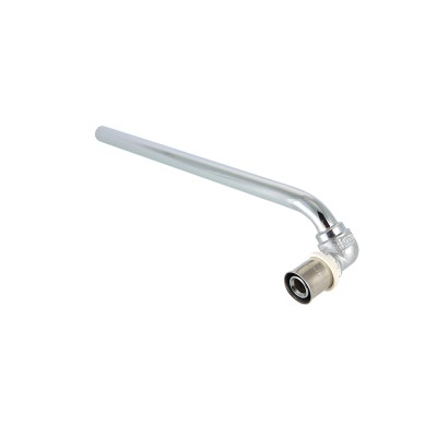 Угольник радиаторный пресс VALTEC с латунной хром. трубкой 15 мм, 16х15х300 (правый) Угольник радиаторный пресс VALTEC с латунной хром. трубкой 15 мм, 16х15х300 (правый)