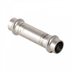 Муфта надвижная VALTEC из нержавеющей стали, 54 x 54