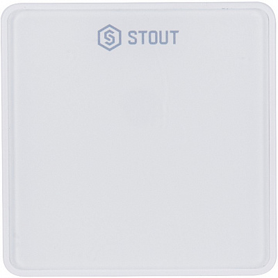 Датчик комнатной температуры Stout C-8r беспроводной, белый (STE-0101-008010) Датчик комнатной температуры Stout C-8r беспроводной, белый (STE-0101-008010)