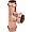 Тройник медный Viega Profipress с SC-Contur d=22, 22x15x15 (арт. 292 010)