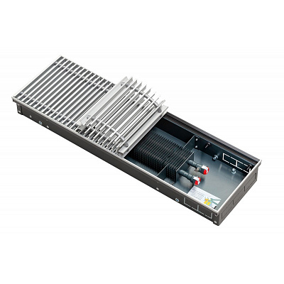 Внутрипольный конвектор с естественной конвекцией Techno KVZ 200-120-1000 Внутрипольный конвектор с естественной конвекцией Techno KVZ 200-120-1000