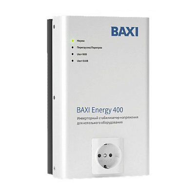 Инверторный cтабилизатор напряжения Baxi Energy 400 Инверторный cтабилизатор напряжения Baxi Energy 400