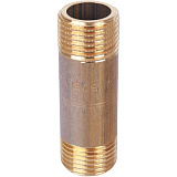 Удлинитель Stout 1x200мм из латуни, резьба наружная
