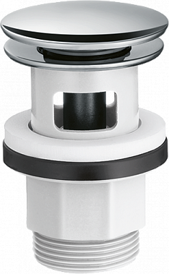 Донный клапан Hansgrohe Push-open 50105000 Донный клапан Hansgrohe Push-open 50105000