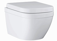 Унитаз подвесной Grohe с сиденьем для унитаза Euro Ceramic 39554000 альпин-белый