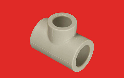 Тройник полипропиленовый редукционный FV-Plast 40х20х40, 212040020