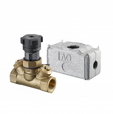 Вентиль регулирующий Oventrop Hycocon VTZ DN 40 PN 16, латунь, в изоляции, ВР Вентиль регулирующий Oventrop Hycocon VTZ DN 40 PN 16, латунь, в изоляции, ВР