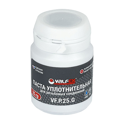 Паста уплотнительная Valfex 25 г (вода, пар) Паста уплотнительная Valfex 25 г (вода, пар)