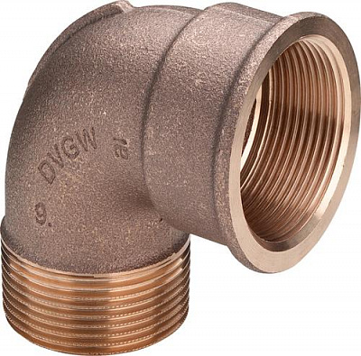 Отвод Viega 90 бронза Rp-резьба 3092 1/4 x 1/4 318000 Отвод Viega 90 бронза Rp-резьба 3092 1/4 x 1/4 318000