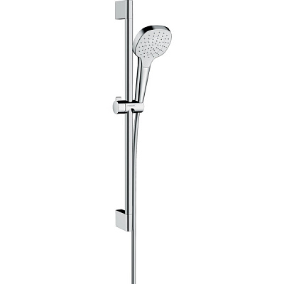 Душевой гарнитур Hansgrohe Croma Select E, 65 см, белый/хром