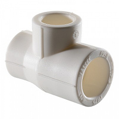 Тройник полипропиленовый переходной VALTEC PPR 63-40-63 мм