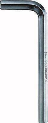 Г-образный ключ WERA 950 хром, 1.5 x 45 мм Г-образный ключ WERA 950 хром, 1.5 x 45 мм