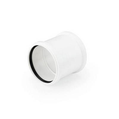 Муфта двухраструбная Rehau 110 (арт. 11214941001) Муфта двухраструбная Rehau 110 (арт. 11214941001)