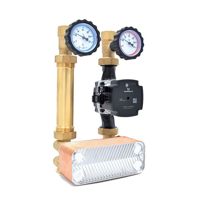 Насосный модуль Huch EnTEC ECO 2 DN25, без насоса, теплообменник 20 пластин Насосный модуль Huch EnTEC ECO 2 DN25, без насоса, теплообменник 20 пластин