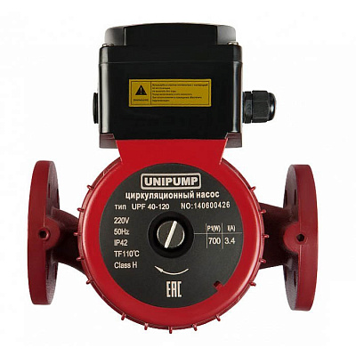 Насос циркуляционный UNIPUMP UPF 40-120 250 Насос циркуляционный UNIPUMP UPF 40-120 250