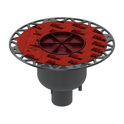 Сифон TECE TECEdrainpoint S DN 50, вертикальный с универсальным фланцем Seal System Сифон TECE TECEdrainpoint S DN 50, вертикальный с универсальным фланцем Seal System