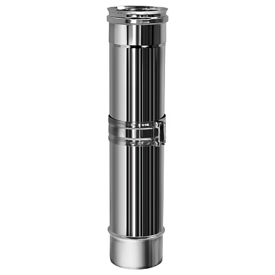 Труба телескопическая Вулкан VHR d130, L = 250 мм, AISI 304 (зеркальная) Труба телескопическая Вулкан VHR d130, L = 250 мм, AISI 304 (зеркальная)