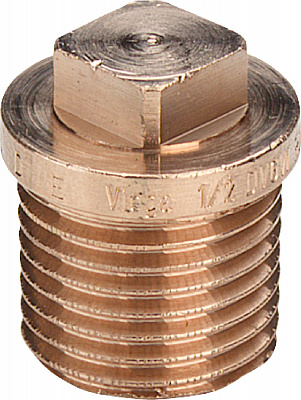 Заглушка Viega модель 3290 3/8 арт. 320096, бронза Заглушка Viega модель 3290 3/8 арт. 320096, бронза