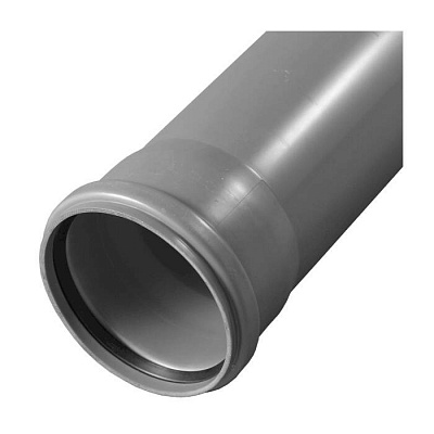 Труба для внутренней канализации Valfex BASE D32 с раструбом L=0,5 м (32x500)