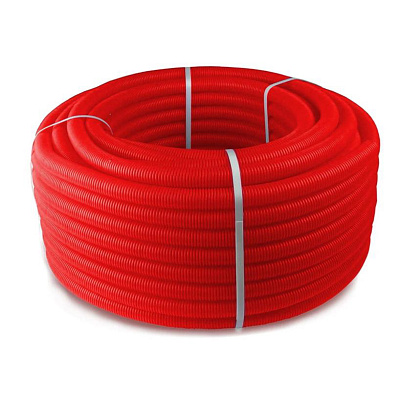Труба гофрированная Valfex CorrugatedPipe 25x20,4 мм красная Труба гофрированная Valfex CorrugatedPipe 25x20,4 мм красная