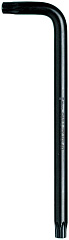 Г-образный ключ WERA 967 L TORX HF BlackLaser с фиксацией, TX 30 x 122 мм
