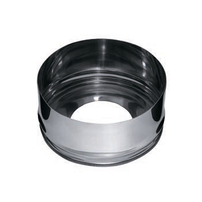 Заглушка FERRUM с отверстием (430/0,5мм) Ф150x210 Заглушка FERRUM с отверстием (430/0,5мм) Ф150x210