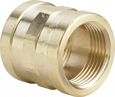 Муфта Viega бронза Rp-резьба 3270 3/8 282349 Муфта Viega бронза Rp-резьба 3270 3/8 282349