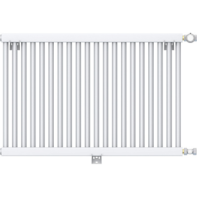 Стальной трубчатый радиатор отопления Rommer RST 1050/29 нижнее подключение RAL9016