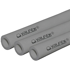 Труба полипропиленовая Valfex SDR 6 PN20 D40х6,7 мм, 4м СЕРАЯ