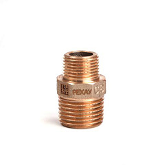 Ниппель редукционный РЕХАУ бронзовый AURLINE, R1/2 x R3/8, RX+ (18732431001)