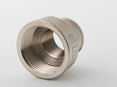 Муфта переходная VALTEC 1/2 х 3/8 внутренняя, никелированная латунь