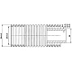 Труба гофрированная Valfex CorrugatedPipe 28x24 мм красная