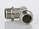 Угольник VALTEC 1/2 наружная резьба, 90 градусов, никелированная латунь