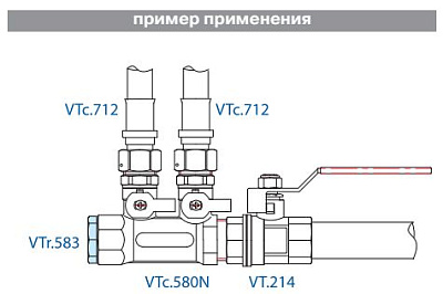 Пробка резьбовая VALTEC 1 1/4 наружная резьба, никелированная латунь