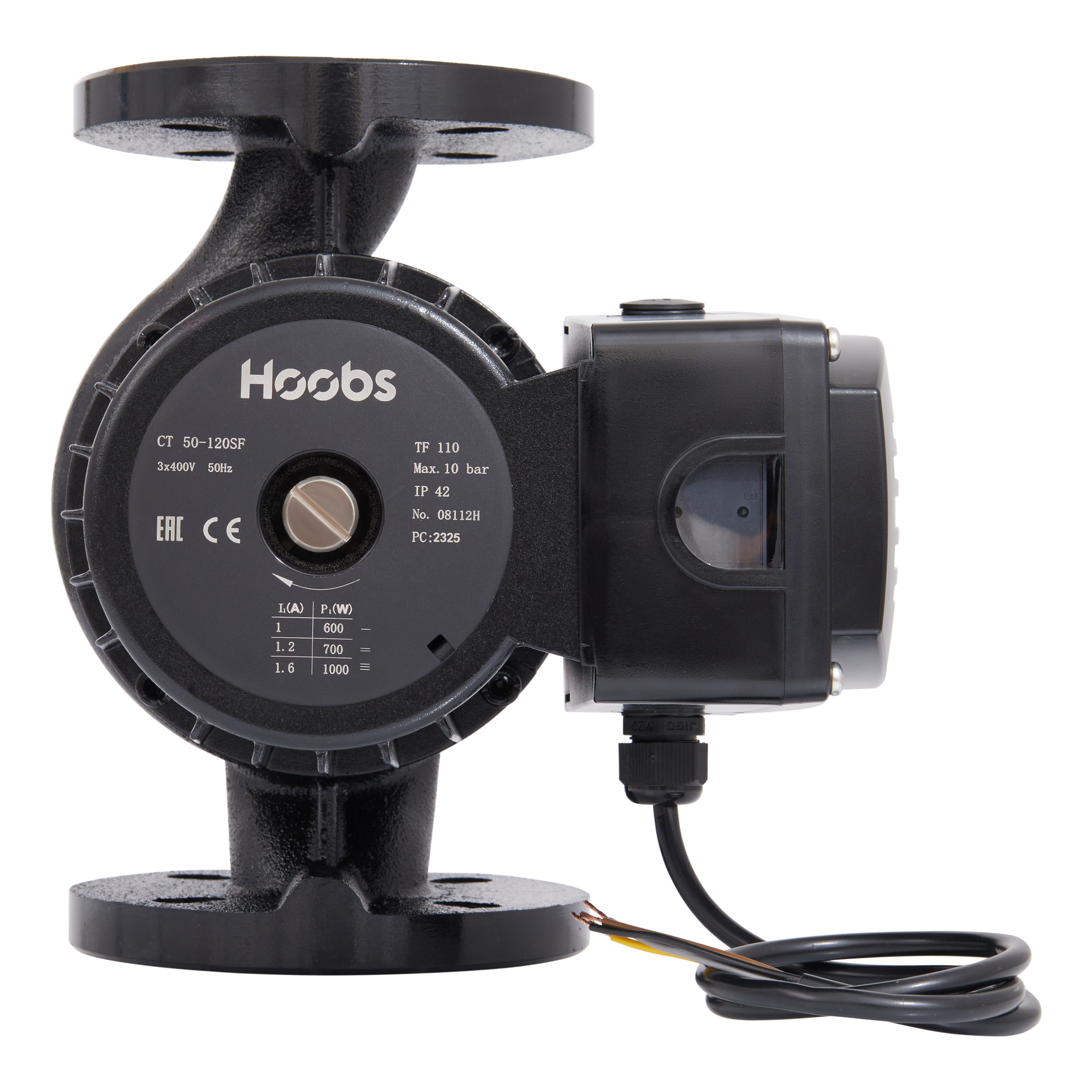 Циркуляционный насос HOOBS CT 40-120SF 250мм 700Вт 3x400В 50Гц (с ответными фланцами)