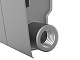 Биметаллический секционный радиатор отопления Royal Thermo Biliner 350 / Silver Satin / 6 секций