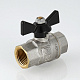 Кран шаровой VALTEC Perfect усиленный 3/4 ВН, бабочка