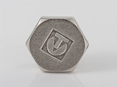 Пробка резьбовая VALTEC 1 1/4 наружная резьба, никелированная латунь