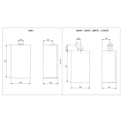 Настенный газовый двухконтурный котел отопления Baxi LUNA-3 240 i (CSE45224366-)