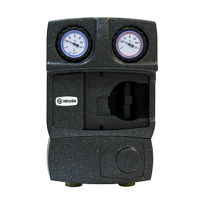 Насосная группа HOOBS DN25 (1ВР х 1 1/2НР), с трёхходовым смесительным клапаном и сервоприводом без насоса